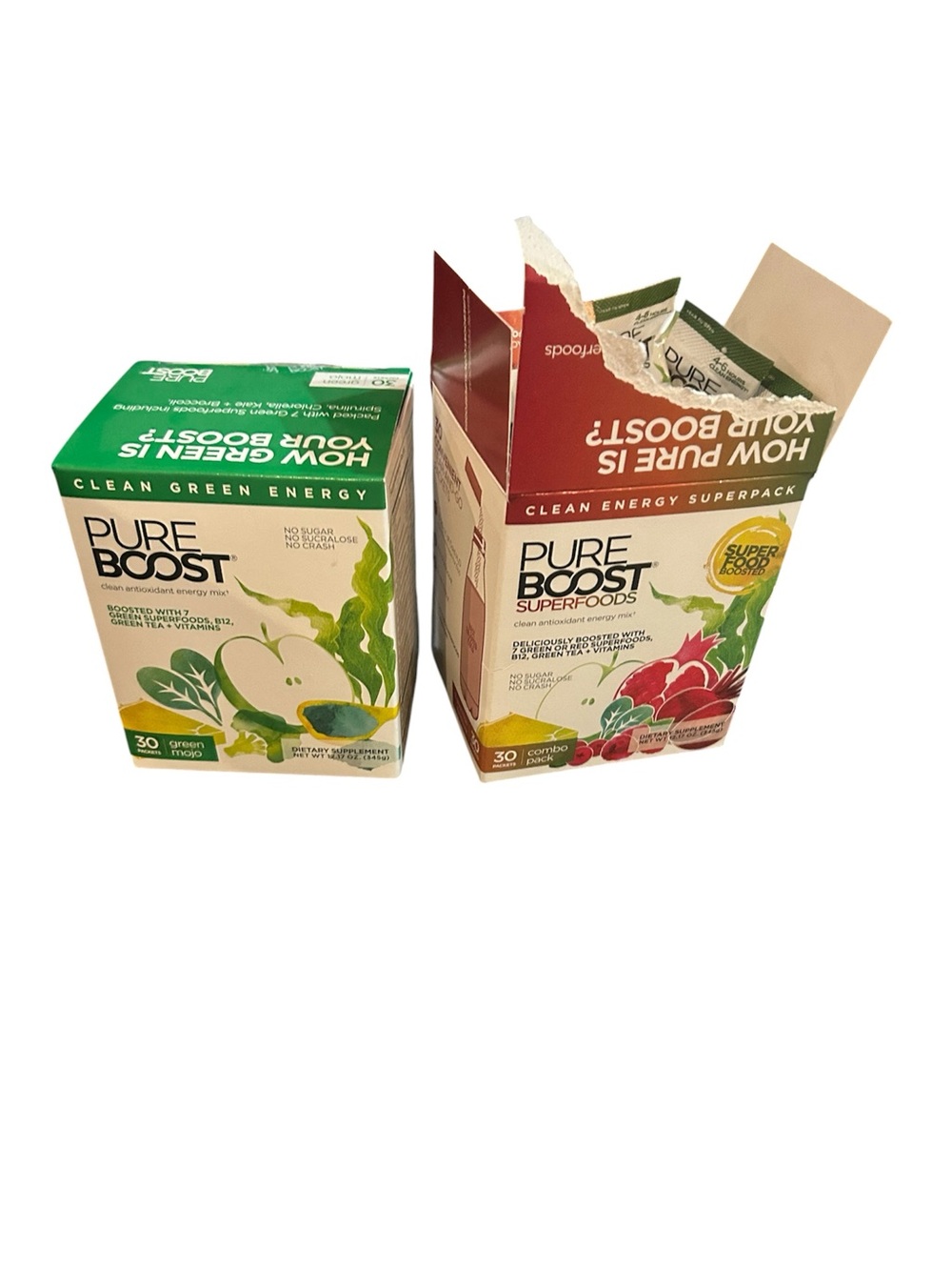 Pure Boost Superfoods Drink Mixes